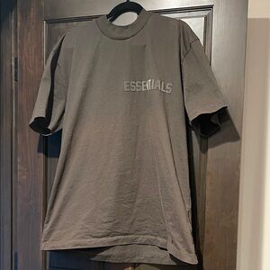 Essentials Men's Dark Brown Short Sleeve Tee